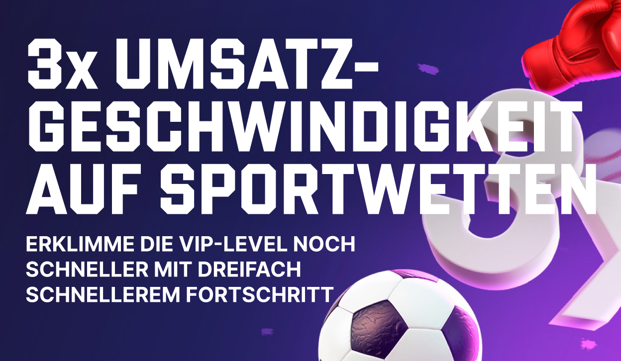 3-fach schnellerer Umsatzfortschritt