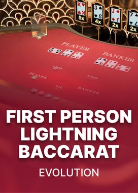 First Person Lightning Baccarat