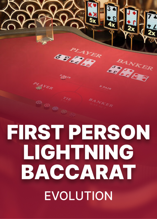 First Person Lightning Baccarat