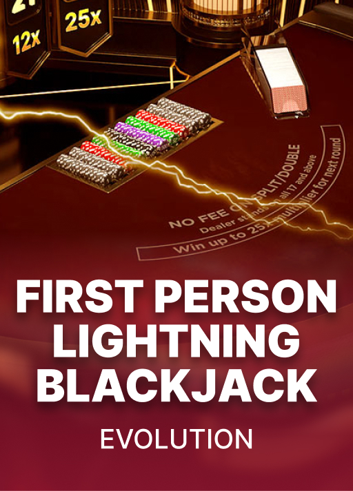 First Person Lightning Blackjack