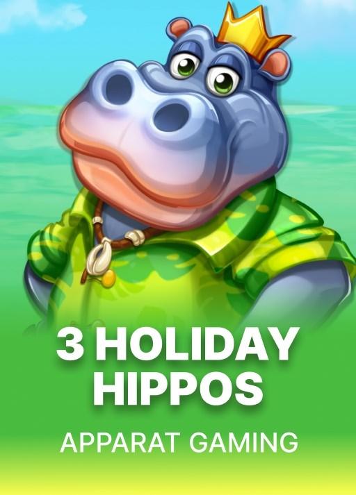 3 Holiday Hippos