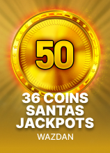 36 Coins Santas Jackpots