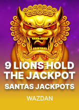 9 Lions Hold the Jackpot Santas Jackpots