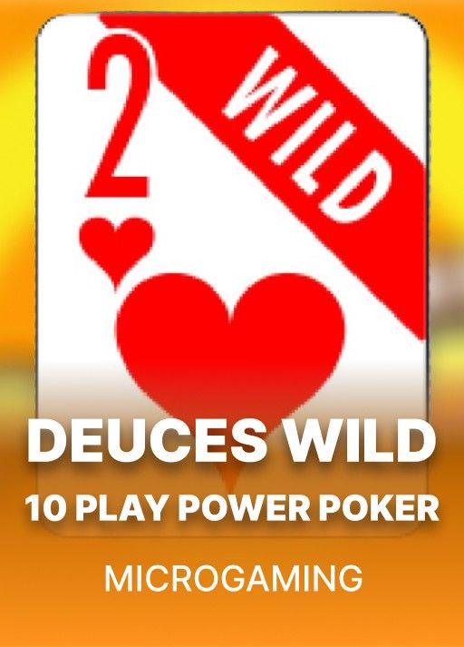 Deuces Wild - 10 Play Power Poker