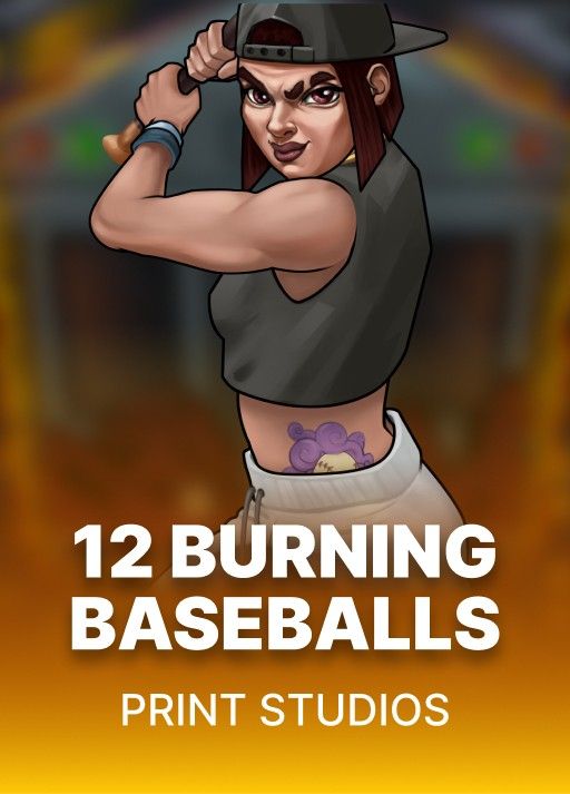 12 Burning Baseballs
