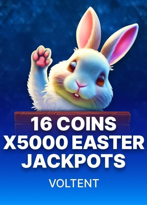16 Coins x5000 Easter Jackpots