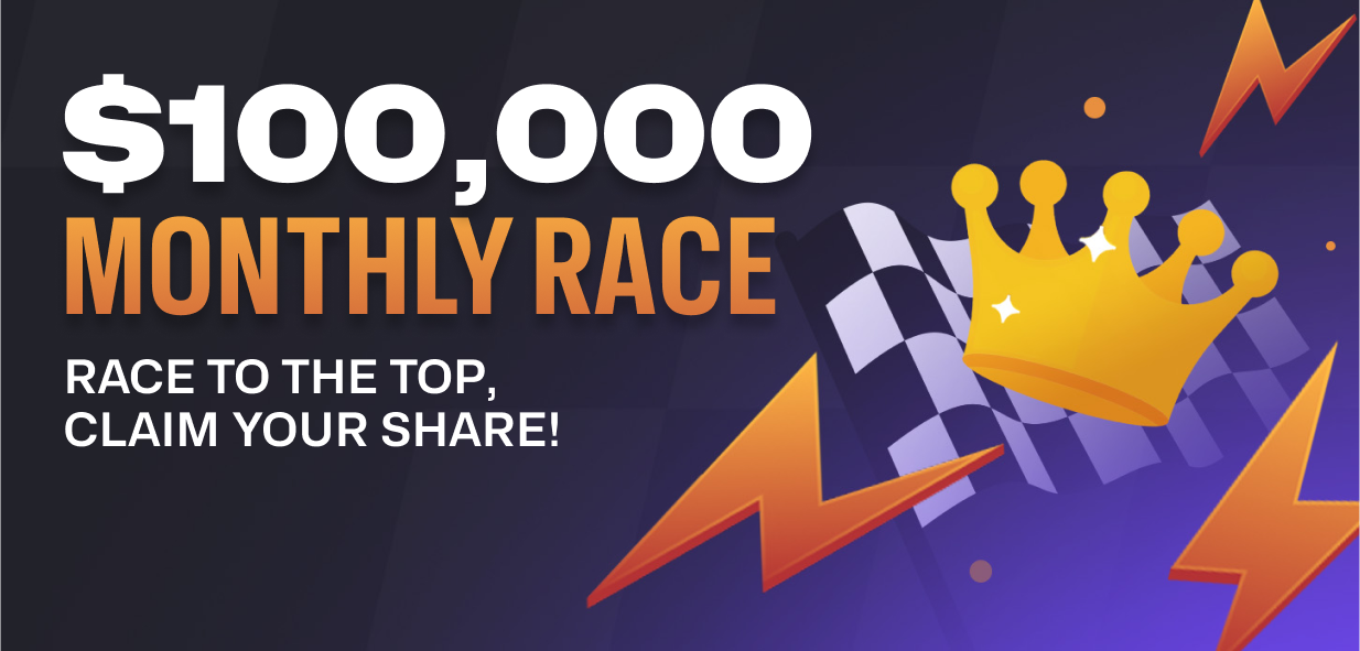 $100,000 Monthly Wager Race!