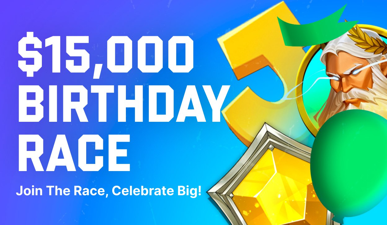 $15,000 Birthday Multiplier Race