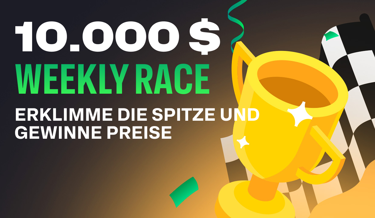 10,000 $ Weekly Wager Race!